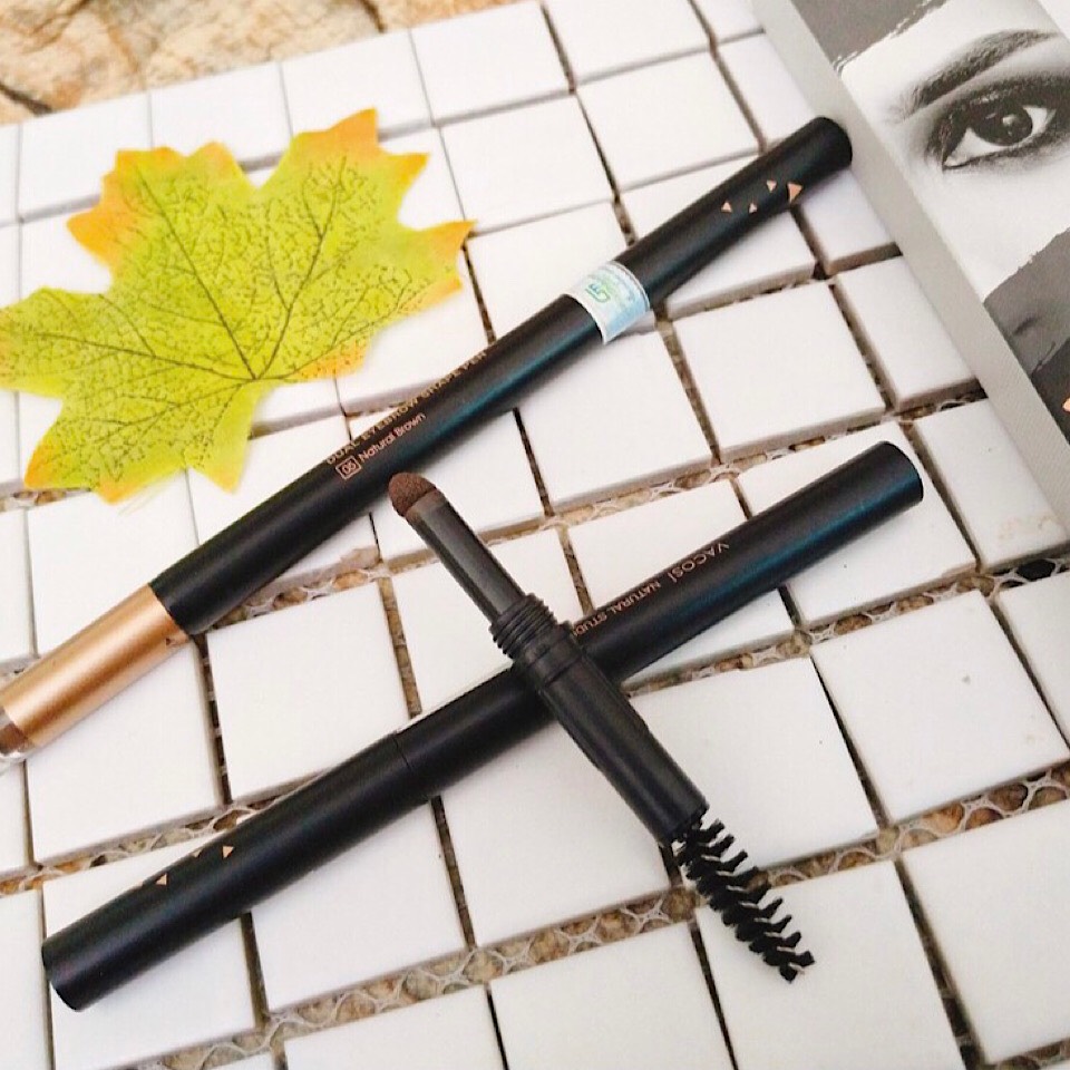 CHÌ KẺ MÀY ĐỊNH HÌNH ĐA NĂNG VACOSI DUAL EYEBROW SHAPE PEN